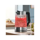 SilverCrest SWGD 3000 A2 digitális, szabályozható hőfokú 3000W 1.7L inox - fekete üveg vízforraló, hőre színváltó LED világítással, melegentartás funkcióval