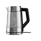 SilverCrest SWGD 3000 A2 digitális, szabályozható hőfokú 3000W 1.7L inox - fekete üveg vízforraló, hőre színváltó LED világítással, melegentartás funkcióval