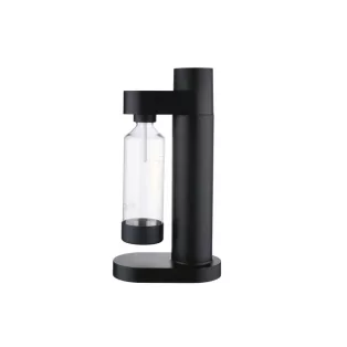   SilverCrest SWS 820 A1 SOLO Soda Maker, fekete szódagép, házi szódakészítő 1 db 1 literes palackkal, CO2 patron nélkül