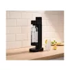   SilverCrest SWS 820 A1 SOLO Soda Maker, fekete szódagép, házi szódakészítő 1 db 1 literes palackkal, CO2 patron nélkül