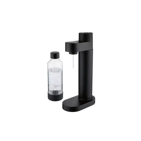 SilverCrest SWS 820 A1 SOLO Soda Maker, fekete szódagép, házi szódakészítő 1 db 1 literes palackkal, CO2 patron nélkül