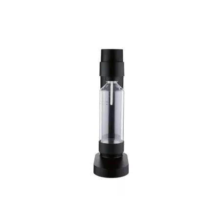 SilverCrest SWS 820 A1 SOLO Soda Maker, fekete szódagép, házi szódakészítő 1 db 1 literes palackkal, CO2 patron nélkül