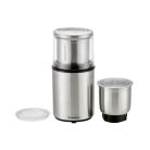 SilverCrest SZE 200 A1 200W 70g 2 az 1-ben inox konyhai aprító, elektromos kávédaráló, fűszerdaráló, nemesacél daráló, kávéba, mák, mogyoró, dió, fűszerek és gabonafélék őrléséhez, aprításához