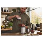 SilverCrest SZE 200 A1 200W 70g 2 az 1-ben inox konyhai aprító, elektromos kávédaráló, fűszerdaráló, nemesacél daráló, kávéba, mák, mogyoró, dió, fűszerek és gabonafélék őrléséhez, aprításához