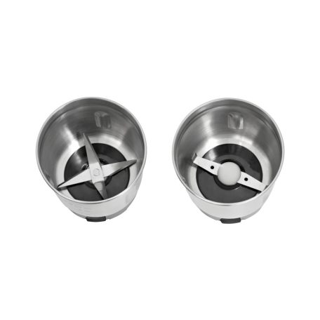 SilverCrest SZE 200 A1 200W 70g 2 az 1-ben inox konyhai aprító, elektromos kávédaráló, fűszerdaráló, nemesacél daráló, kávéba, mák, mogyoró, dió, fűszerek és gabonafélék őrléséhez, aprításához