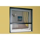 PowerFix ALU / My Living Style 130 x 160 cm alumínium keretes szúnyogháló roló, ablakroló, rolós szúnyogháló ablakra 160 x 130 cm fekete vagy fehér kerettel