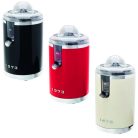 SilverCrest SZPC 85 A1 Retro 1973 85W 280 ml nemesacél elektromos citrusprés, narancsprés, citrusfacsaró piros / krém (bézs) színben