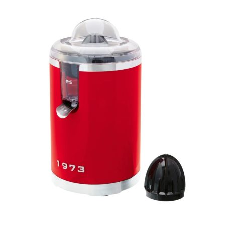 SilverCrest SZPC 85 A1 Retro 1973 85W 280 ml nemesacél elektromos citrusprés, narancsprés, citrusfacsaró piros / krém (bézs) színben