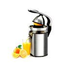 SilverCrest SZPH 130 A1 130W 280 ml nemesacél inox elektromos citrusprés, nyomókaros narancsprés, citrusfacsaró