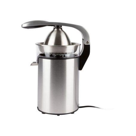 SilverCrest SZPH 130 A1 130W 280 ml nemesacél inox elektromos citrusprés, nyomókaros narancsprés, citrusfacsaró