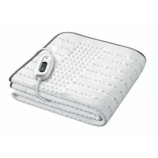   SilverCrest / Sensiplast SWUB 85 D3 / Sanitas SWB 55 mosható 55-65W elektromos gyapjú ágymelegítő takaró 150 x 80 cm, extra meleg lábzónával