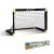 Schildkröt 90 x 60 x60 cm műanyag, összecsukható gyermek focikapu hálóval, Schildkrot 970987 futballkapu, edzőkapu  (1 db / csomag)