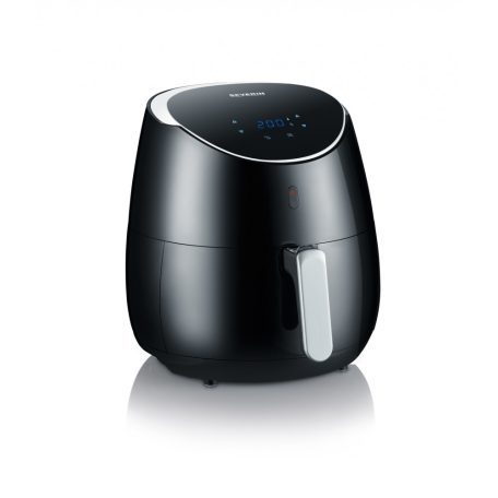 Severin FR2445 XXL 5L 2000W digitális Air Fryer, forrólevegős olajsütő, olajmentes fritőz