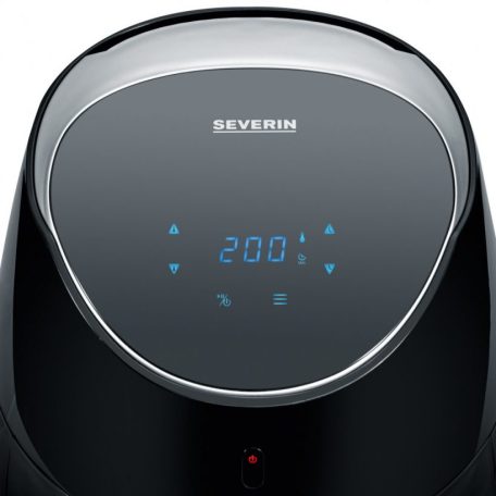 Severin FR2445 XXL 5L 2000W digitális Air Fryer, forrólevegős olajsütő, olajmentes fritőz