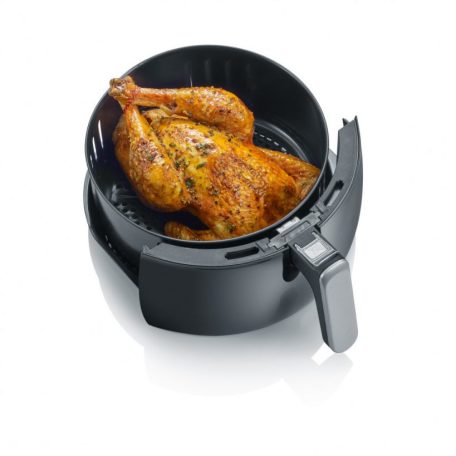 Severin FR2445 XXL 5L 2000W digitális Air Fryer, forrólevegős olajsütő, olajmentes fritőz