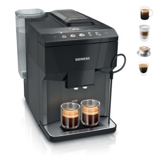   Siemens EQ500 TP511R09 örlőműves teljesen automata kávéfőző 15 bar nyomás 1.9 liter víztartály 270g kávébab tartály, integrált tejtartály