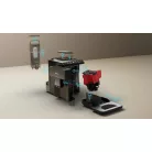 Siemens EQ500 TP511R09 örlőműves teljesen automata kávéfőző 15 bar nyomás 1.9 liter víztartály 270g kávébab tartály, integrált tejtartály