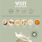 Silva Vilky VMM 600 nyövényi ital készítő, vegán italkészítő gép, 600 ml, 8 funkció, 10 ágú acél penge (Vegan Drink Maker)