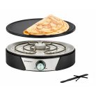 SilverCrest SCM 1500 G1 Crepe Maker elektromos óriás palacsintasütő, 1500W 37 cm óriáspalacsinta sütő levehető ILAG sütőlappal 