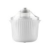   SilverCrest SECM 12 E2 / SOECM 12 E2 elektromos 12W 1.65 L (700g / 1000 ml jégkrém készítésére alkalmas) fagyigép, fagylaltgép, házi sorbet- és fagylaltkészítő