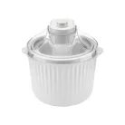 SilverCrest SECM 12 E2 / SOECM 12 E2 elektromos 12W 1.65 L (700g / 1000 ml jégkrém készítésére alkalmas) fagyigép, fagylaltgép, házi sorbet- és fagylaltkészítő