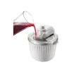   SilverCrest SECM 12 E2 / SOECM 12 E2 elektromos 12W 1.65 L (700g / 1000 ml jégkrém készítésére alkalmas) fagyigép, fagylaltgép, házi sorbet- és fagylaltkészítő