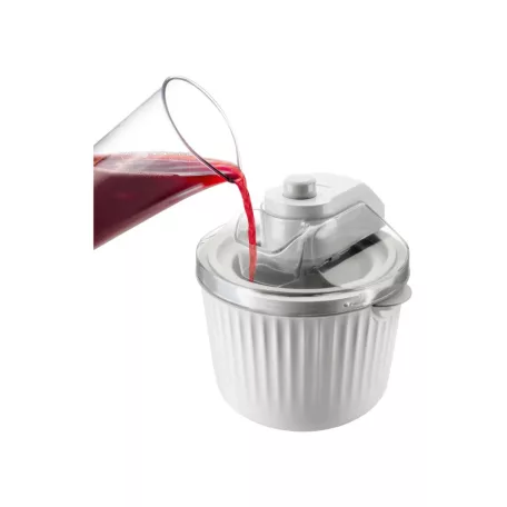 SilverCrest SECM 12 E2 / SOECM 12 E2 elektromos 12W 1.65 L (700g / 1000 ml jégkrém készítésére alkalmas) fagyigép, fagylaltgép, házi sorbet- és fagylaltkészítő