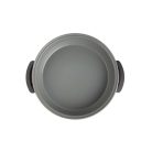 Simpex Basic 25319 XXL Kerámia Partyserpenyő, piros partisütő, Hot Pan, 1500W 42 cm kerek multifunkciós elektromos serpenyő, Hot Plate