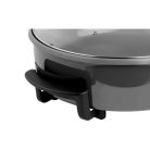 Simpex Basic 25320 Hot Plate Party Pan 1500W 36 cm elektromos serpenyő, partisütő, kerek multifunkciós főző- sütőedény, Pizzasütő, Hot Pan