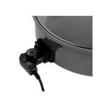 Simpex Basic 25320 Hot Plate Party Pan 1500W 36 cm elektromos serpenyő, partisütő, kerek multifunkciós főző- sütőedény, Pizzasütő, Hot Pan