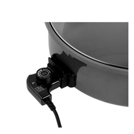 Simpex Basic 25320 Hot Plate Party Pan 1500W 36 cm elektromos serpenyő, partisütő, kerek multifunkciós főző- sütőedény, Pizzasütő, Hot Pan