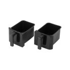 Simpex Touch XXL 8L kétzónás, 2 x 4 liter kétkosaras (dupla kosaras) 1700W Air Fryer, forrólevegős, olajmentes olajsütő, 8L