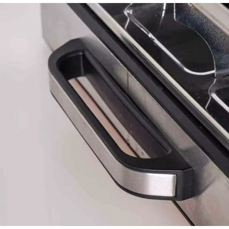 Simpex Professional RFG-35429 Raclette - Fondue Set 1500W 0.8L 8 személyes 2 az 1-ben nemesacél inox elektromos raclett grill és fondü szett ILAG bevonattal