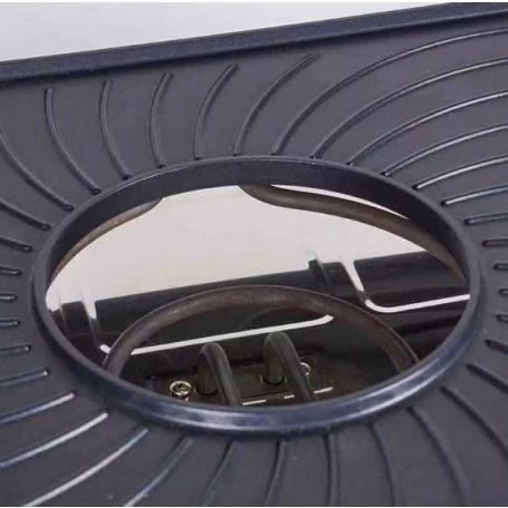 Simpex Professional RFG-35429 Raclette - Fondue Set 1500W 0.8L 8 személyes 2 az 1-ben nemesacél inox elektromos raclett grill és fondü szett ILAG bevonattal