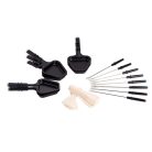 Simpex RG 9948 Raclette-Fondue 1900W 1.5L 8 személyes 2 in 1 elektromos raclett grill és fondü szett