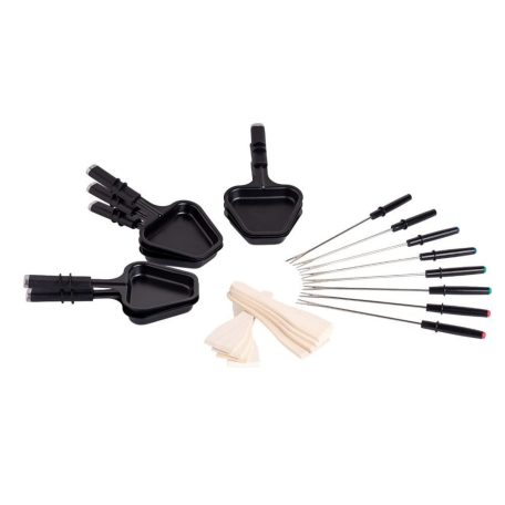 Simpex RG 9948 Raclette-Fondue 1900W 1.5L 8 személyes 2 in 1 elektromos raclett grill és fondü szett