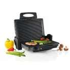 Simpex SKG 1700 kontaktgrill, acél kontakt grilll, 1700W grillsütő kivehető 30 x 20 cm sütőlapokkal