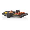   Bontott, szállítási SÉRÜLT Simpex SKG 1700 kontaktgrill, acél kontakt grilll, 1700W grillsütő kivehető 30 x 20 cm sütőlapokkal