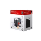 Simpex Basic fekete 150W 1.8L háztartási jégkocka készítő gép, jégkockagép, háztartási jégkocka gyártó készülék 12 kg / 24 óra kapacitással