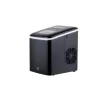   Simpex Basic fekete 150W 1.8L háztartási jégkocka készítő gép, jégkockagép, háztartási jégkocka gyártó készülék 12 kg / 24 óra kapacitással