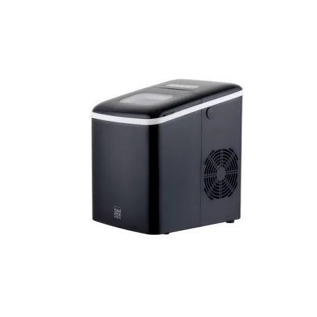 Simpex Basic fekete 150W 1.8L háztartási jégkocka készítő gép, jégkockagép, háztartási jégkocka gyártó készülék 12 kg / 24 óra kapacitással