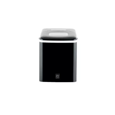 Simpex Basic fekete 150W 1.8L háztartási jégkocka készítő gép, jégkockagép, háztartási jégkocka gyártó készülék 12 kg / 24 óra kapacitással