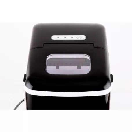 Simpex Basic fekete 150W 1.8L háztartási jégkocka készítő gép, jégkockagép, háztartási jégkocka gyártó készülék 12 kg / 24 óra kapacitással