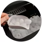 Simpex Basic fekete 150W 1.8L háztartási jégkocka készítő gép, jégkockagép, háztartási jégkocka gyártó készülék 12 kg / 24 óra kapacitással