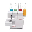 SINGER 14SH654 / S0105 Finishing Touch Serger Overlock 4 szálas, 2 tűs (ikertűs) lock varrógép, lockgép, differenciál anyagtovábbítással