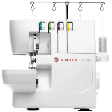 SINGER 14SH654 / S0105 Finishing Touch Serger Overlock 4 szálas, 2 tűs (ikertűs) lock varrógép, lockgép, differenciál anyagtovábbítással