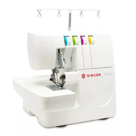 SINGER 14SH654 / S0105 Finishing Touch Serger Overlock 4 szálas, 2 tűs (ikertűs) lock varrógép, lockgép, differenciál anyagtovábbítással