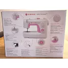 Singer Serenade 323L / Simple 3323 rózsaszín - fehér elektromos varrógép 23 öltésprogrammal, porvédő huzattal