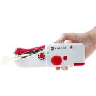 Singer Stitch Sew mini, hordozható, elemes kézi varrógép 4 orsó cérnával, befűzővel és tartalék tűvel