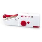 Singer Stitch Sew mini, hordozható, elemes kézi varrógép 4 orsó cérnával, befűzővel és tartalék tűvel